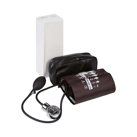 Mckesson Pocket Aneroid Sphygmomanometer, Large Cuff, Brown 01-700-13TBRGM